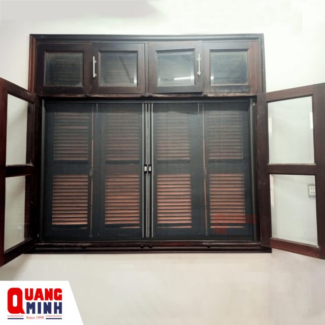 Sản phẩm Cửa lưới chống muỗi tự cuốn ngang Quang Minh