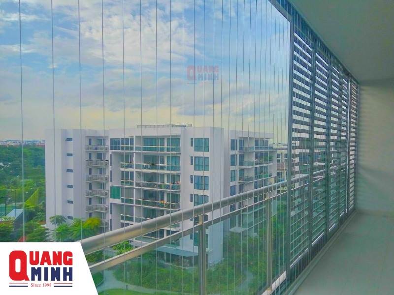 Ảnh lưới an toàn ban công