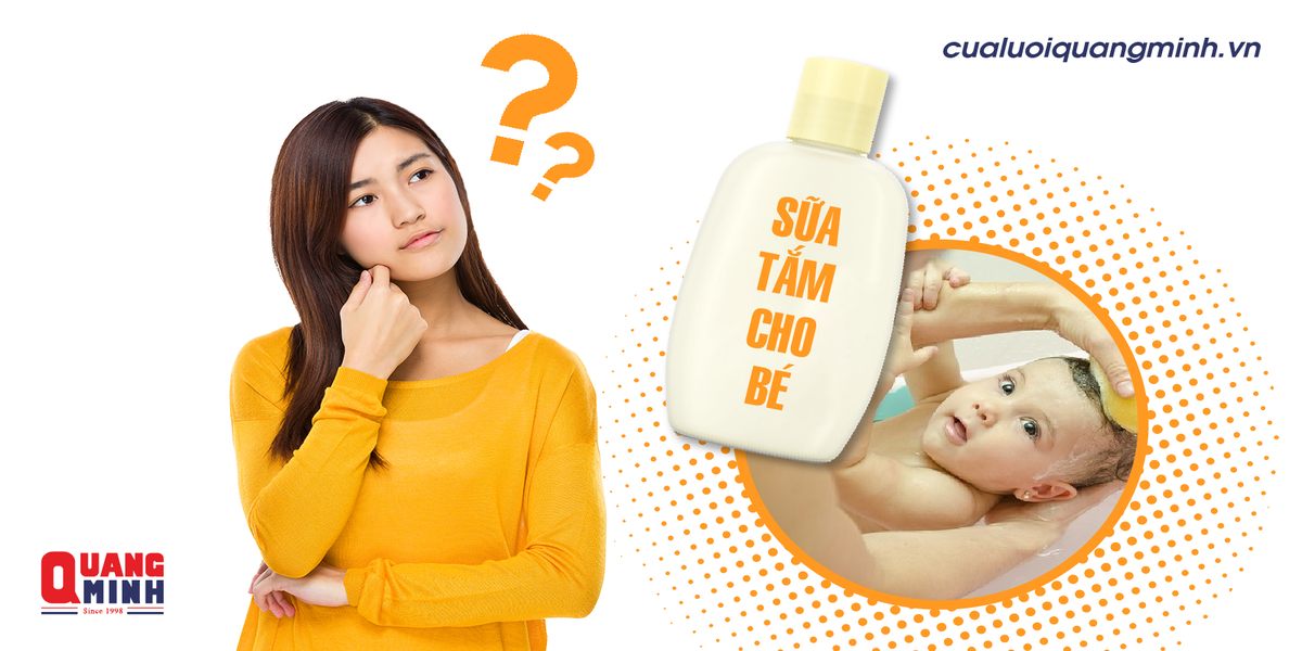 ảnh bìa sữa tắm cho trẻ sơ sinh